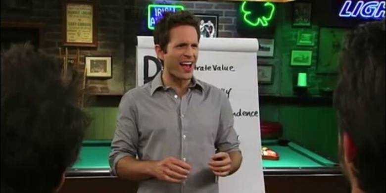 Dennis Teaches The Gang The D.E.N.N.I.S. System