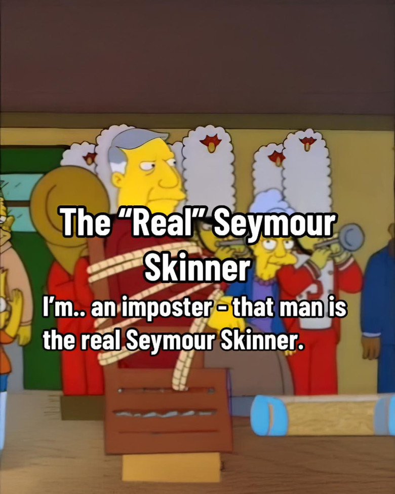The “Real” Seymour Skinner [The Simpsons]