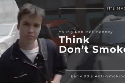 Young Rob McElhenney in Hilariously Intense Anti-Smoking Ad