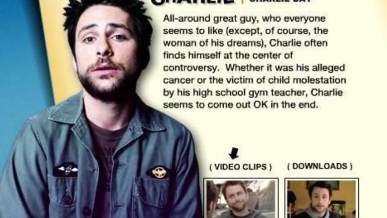 Always Sunny Season 1 Character Bios