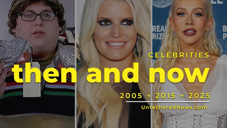 Then and Now: 25 Celebrities and How They’ve Changed From 2005 → 2015 → 2025